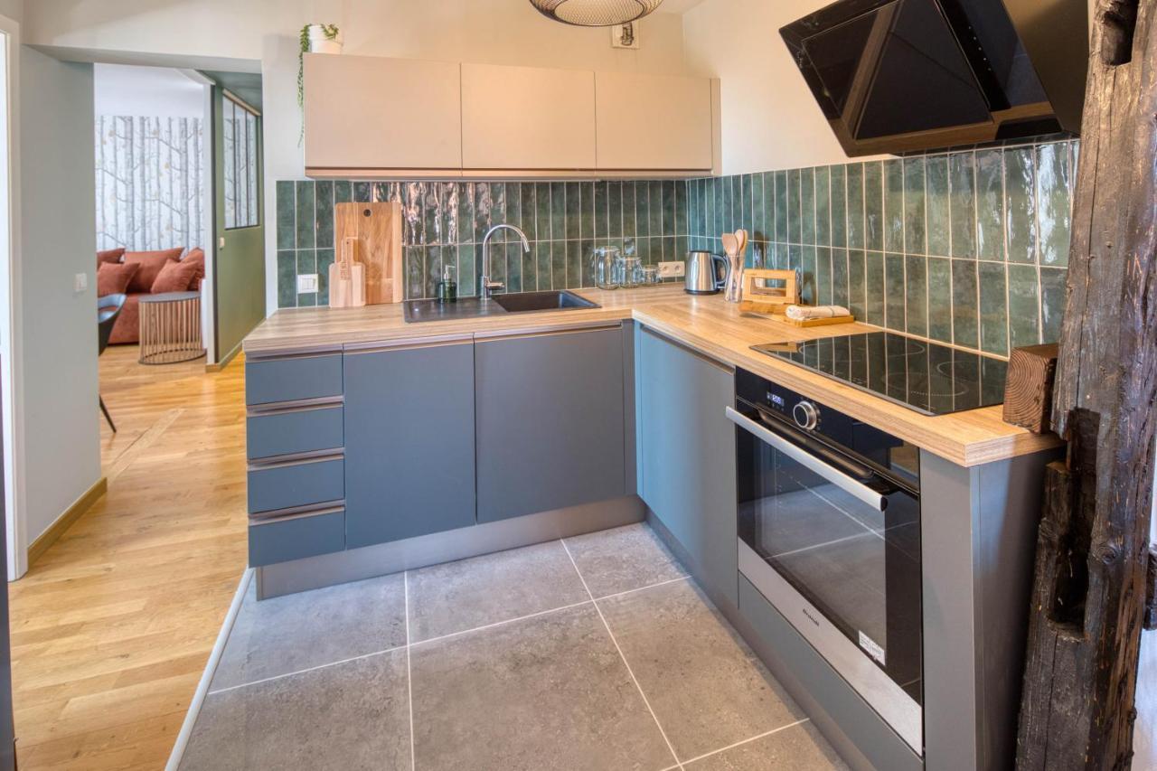 Appartement Le Verdoyant Hyper Centre Avec Sauna Et Parking 科尔马 外观 照片